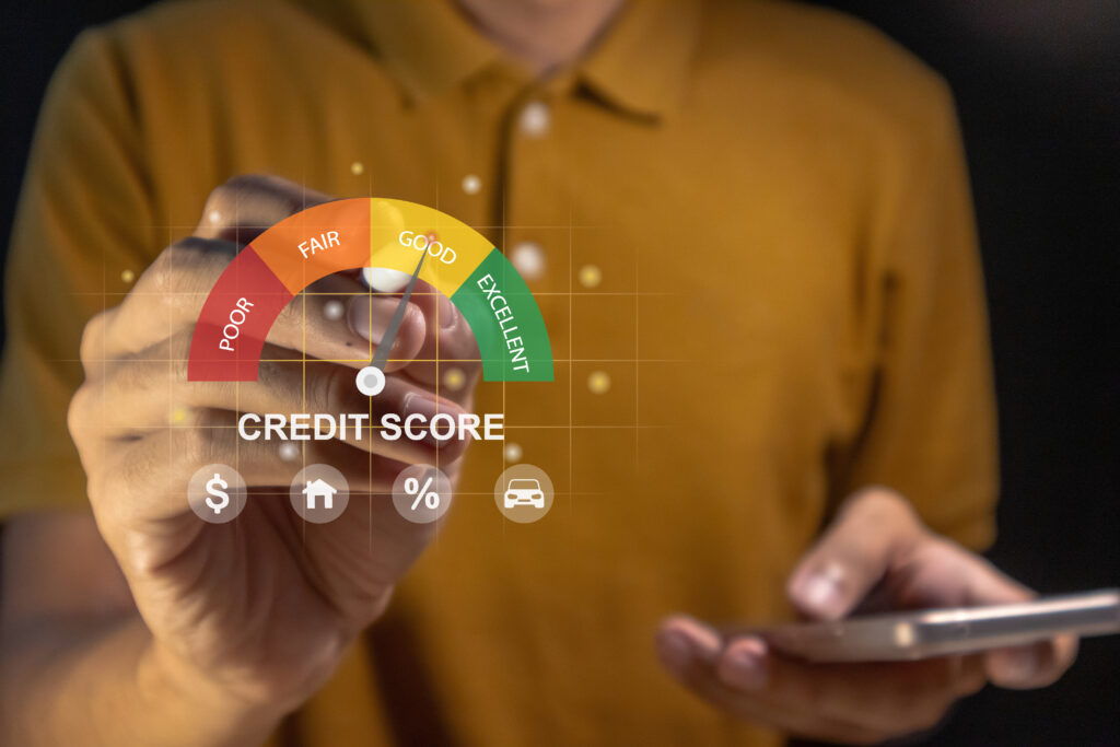 man using a smartphone to check his credit score to apply for a man using a smartphone to check his credit score to apply for a