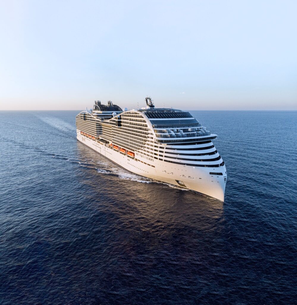 MSC Cruceros acelera su ruta sustentable